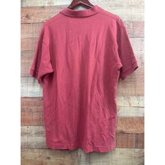 Patagonia Mens Organic Cotton Polo Shirt M Red - Picture 5 of 7